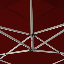 vidaXL Professional Folding Party Tent with Walls Aluminium Bordeaux Marquee - Additional view 6