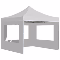 vidaXL Professional Folding Party Tent Multi Colours with Walls/without Walls - white - Additional view 4