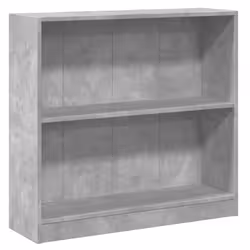 vidaXL Book Cabinet Engineered Wood Concrete Grey Bookshelf Storage Cabinet