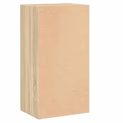 vidaXL 2-Tier Book Cabinet Sonoma Oak Engineered Wood Storage Highboard Shelf - Additional view 5