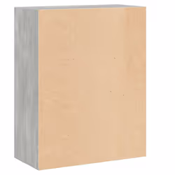 vidaXL 2-Tier Book Cabinet Concrete Grey Engineered Wood Storage Highboard - Additional view 6