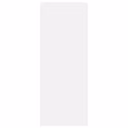 vidaXL 2-Tier Book Cabinet Bookcase Shelf Bookshelf White Engineered Wood - Additional view 4