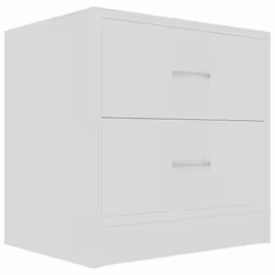 VidaXL 801035, White, Wood, 400 mm, 300 mm, 400 mm, 1 pc(s)