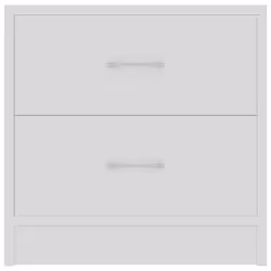 VidaXL 801036 nightstand/bedside table White - Additional view 4