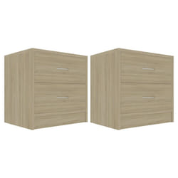 VidaXL 801042 nightstand/bedside table Oak