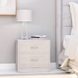 VidaXL 801044 nightstand/bedside table Concrete colour