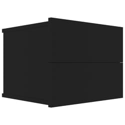 VidaXL 801055 nightstand/bedside table Black