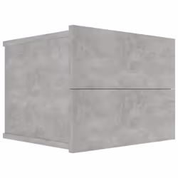 VidaXL 801062 nightstand/bedside table Concrete colour