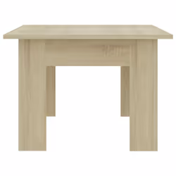 vidaXL Coffee Table Sonoma Oak Engineered Wood Living Room Couch Plant Stand - Additional view 5