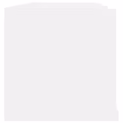 vidaXL CD Wall Shelf White Engineered Wood Bedroom Baby and Kids Room Cabinet - Additional view 5