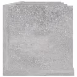 vidaXL CD Wall Shelf Concrete Grey Engineered Wood Baby and Kids Room Cabinet - Additional view 5