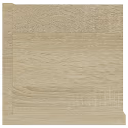 vidaXL CD Wall Shelf Sonoma Oak Engineered Wood Baby and Kids Room Cabinet - Additional view 5