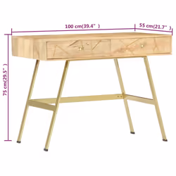 VidaXL 286150 desk - Additional view 6