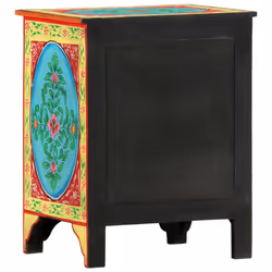 vidaXL Solid Mango Wood Bedside Cabinet with 2 Drawers 40x30x50cm Nightstand - Additional view 5