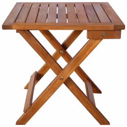vidaXL 3 Piece Solid Acacia Wood Sunlounger with Tea Table Outdoor Lounge Set - Additional view 8
