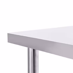 vidaXL Kitchen Work Table 100x85cm Stainless Steel Gastronomy Work Spaces - Additional view 4