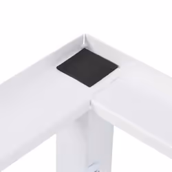 vidaXL Washing and Drying Machine Pedestal with Pull-out Shelves White Stand - Additional view 4