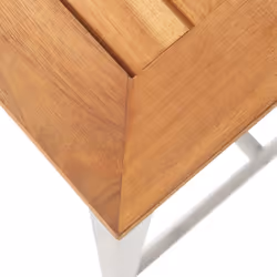 VidaXL 46507 outdoor chair Terrace Acacia wood, Stainless steel - Additional view 7