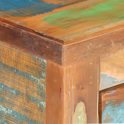 vidaXL Sideboard 70x35x65cm Solid Reclaimed Wood Commode Side Storage Cabinet - Additional view 5