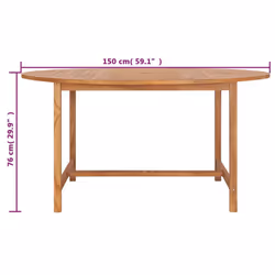 VidaXL 49007 outdoor table - Additional view 7