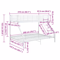 VidaXL 287903 bed frame - Additional view 8
