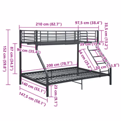 VidaXL 287905 bed frame - Additional view 8