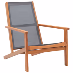 VidaXL 48695, Terrace, Padded seat, Eucalyptus, Grey, 640 mm, 920 mm