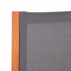 VidaXL 48696 outdoor chair Terrace Eucalyptus Grey - Additional view 7