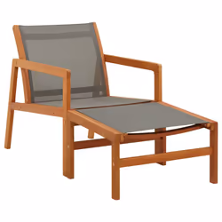 VidaXL 48698, Terrace, Eucalyptus, Grey, 60 cm, 83.5 cm, 77.5 cm