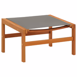 VidaXL 48698 outdoor chair Terrace Eucalyptus Grey - Additional view 6