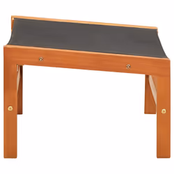 VidaXL 48700 outdoor chair Terrace Eucalyptus Black - Additional view 7