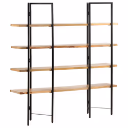 VidaXL 286603, 4 shelves, Steel, Wood, 1600 mm, 350 mm, 1600 mm