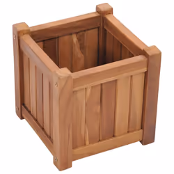 Raised Bed 30x30x30 cm Solid Teak Wood - Additional view 3
