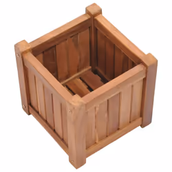 Raised Bed 30x30x30 cm Solid Teak Wood - Additional view 4