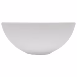 vidaXL Bathroom Round Basin Ceramic with Wall Shelf Multi Colours Multi Sizes - grey, 32.5 cm round-shaped basin - Additional view 4