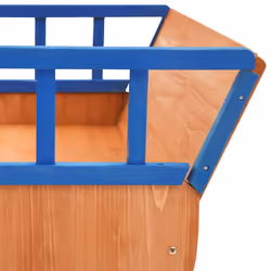 vidaXL Fir Wood Sandbox Pirate Ship Wooden Sand Pit Kid Playground Equipment - Additional view 5