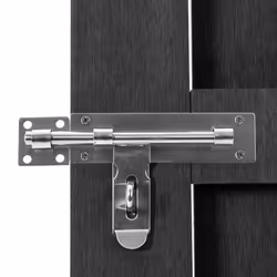vidaXL Garden Gate WPC 100x150cm Grey Entrance Driveway Bonanza Fence Door - Additional view 3