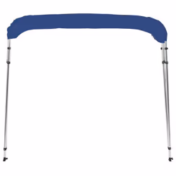 vidaXL 4 Bow Bimini Top Blue 196cm Anti-Mildew Boat Canopies Canvas Covers - Additional view 3
