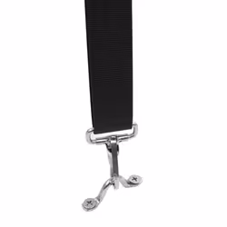 VidaXL Bimini Top Straps strap Polyester, Stainless steel Black - Additional view 5