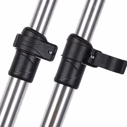 vidaXL 2x Bimini Top Support Poles Aluminium Boat Cover Holder Accessory Part - Additional view 4