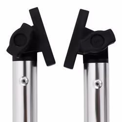 vidaXL 2x Bimini Top Support Poles Aluminium Boat Cover Holder Accessory Part - Additional view 6