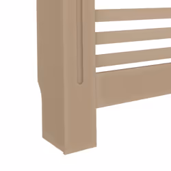 vidaXL Radiator Cover MDF Wood Grill Cabinet Heater Cover Shelf Heating Unit - Additional view 6