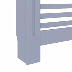 vidaXL Radiator Cover Anthracite MDF Grill Cabinet Heater Shelf Heating Unit - Additional view 6