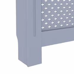 vidaXL Radiator Cover Anthracite MDF Grill Cabinet Heater Shelf Heating Unit - Additional view 6