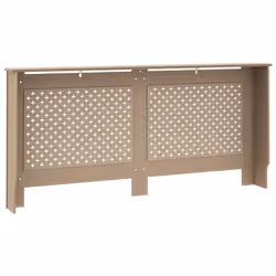 VidaXL Radiator Cover Beige Medium-density fibreboard (MDF) - Additional view 5