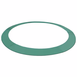 vidaXL Safety Pad PE Green for 15 Feet/4.57 m Round Trampoline Replacement Pad