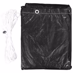 vidaXL Garden Furniture Cover L-Shaped 12 Eyelets 250x90cm Outdoor Covers