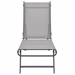 VidaXL 47848 outdoor chair Lounge Steel, Textile Grey - Additional view 5
