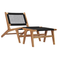 VidaXL 49368 outdoor chair Lounge Polyester, Teak