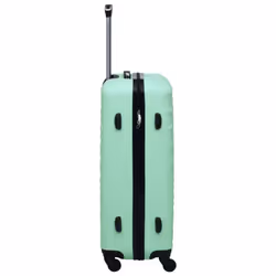 vidaXL Hardcase Trolley Mint ABS Practical Travel Luggage Bag Suitcase Set